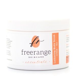 Free Range Skincare Citrus Lathering Body Scrub
